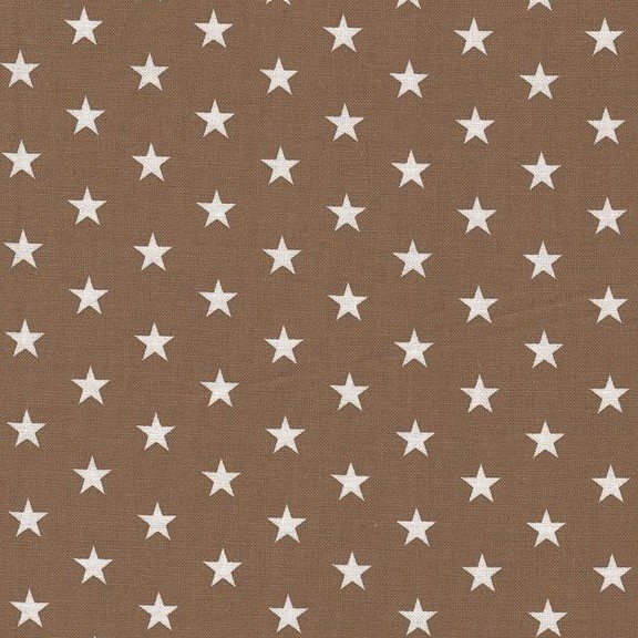 Baumwolle Sterne - beige