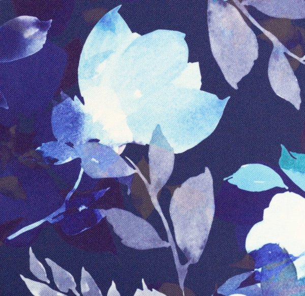 Nano-Softshell Blumen, blau